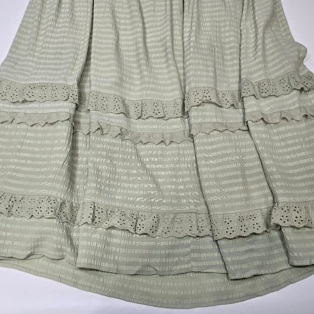 Tularosa Frankie Midi Dress in Sage Green XL - Picture 10 of 13
